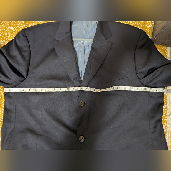 Hugo Boss 3 Button scorsese Suit Jacket BlazerSz 48 R - Picture 3 of 8